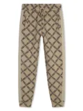 Michael Kors Kids Empire-print drawstring track pants - Neutrals