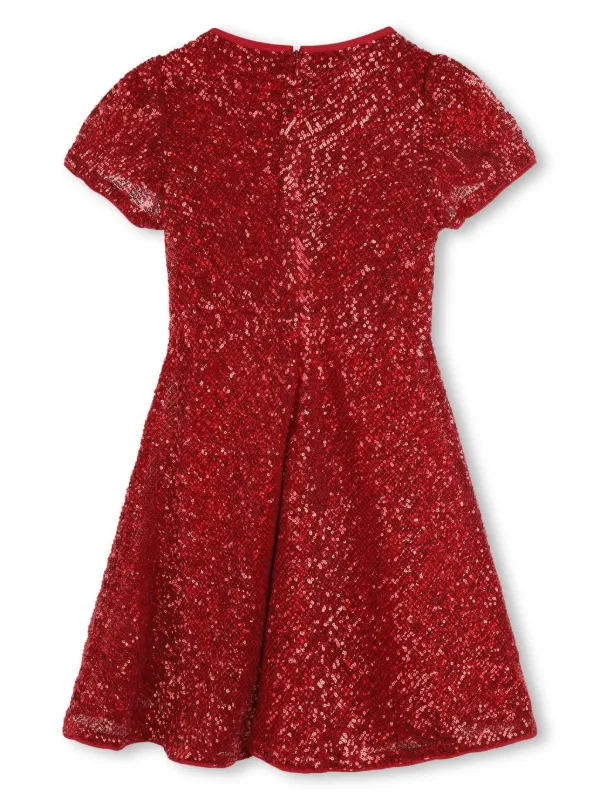Michael Kors Kids スパンコール ワンピース | レッド | FARFETCH JP 