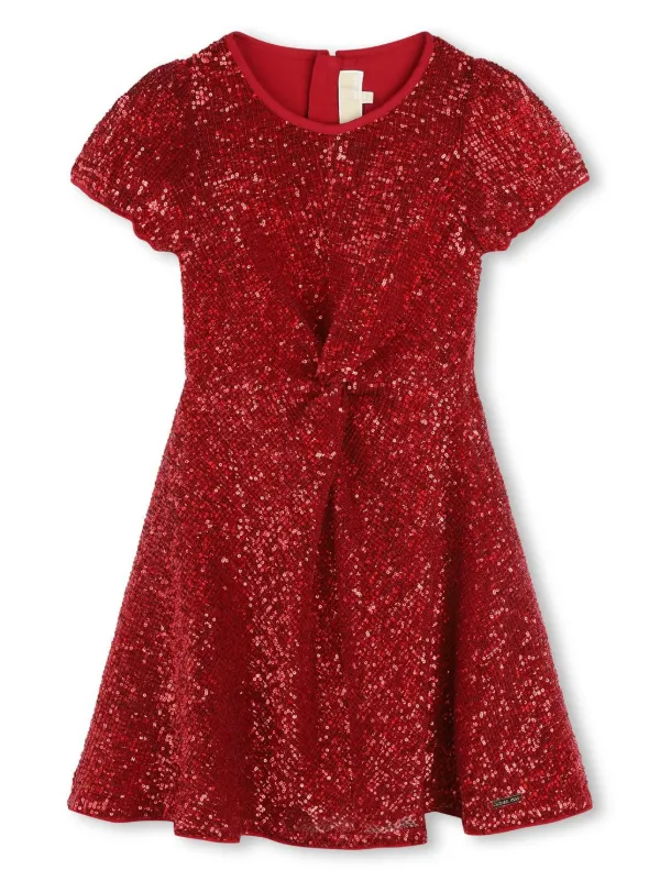 Michael Kors Kids スパンコール ワンピース | レッド | FARFETCH JP