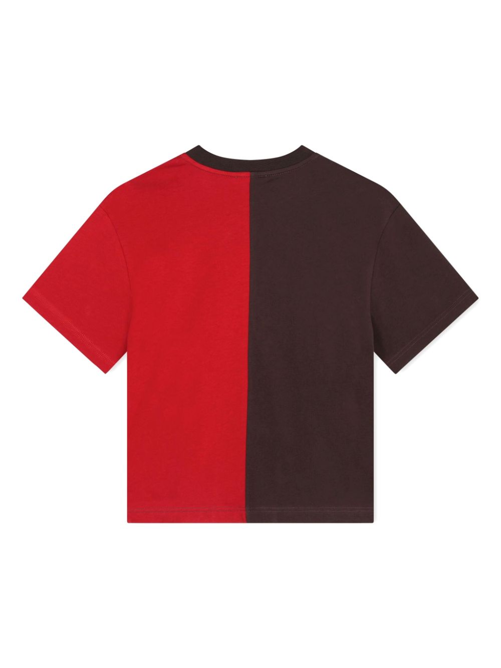 Lanvin Enfant T-shirt met ronde hals - Zwart