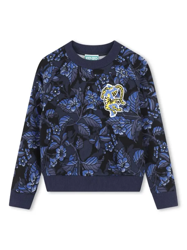 Kenzo floral sweatshirt hot sale