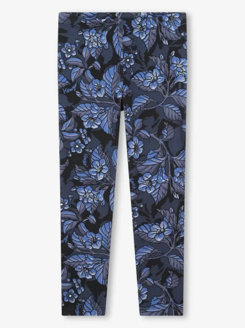 Kenzo Kids all-over print cotton leggings
