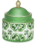 Dolce & Gabbana archive-print sugar bowl - Green