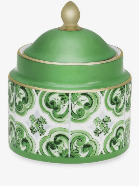 Dolce & Gabbana archive-print sugar bowl