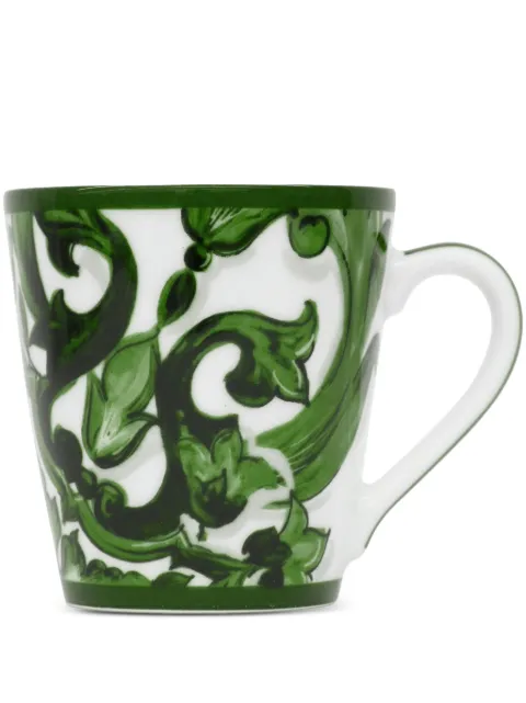 Dolce & Gabbana archive-print porcelain mug