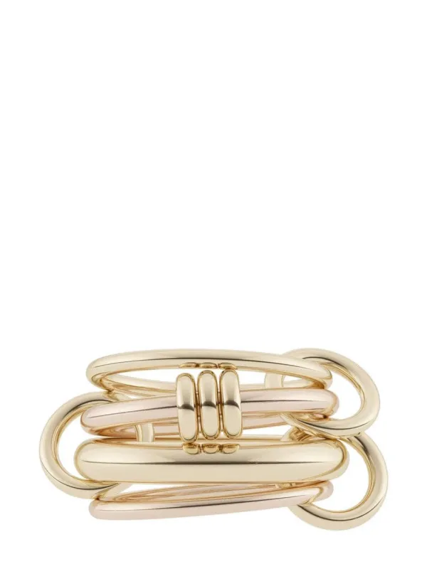 Spinelli Kilcollin 18kt Yellow Gold Aries 4-Link Ring | Gold | FARFETCH UK