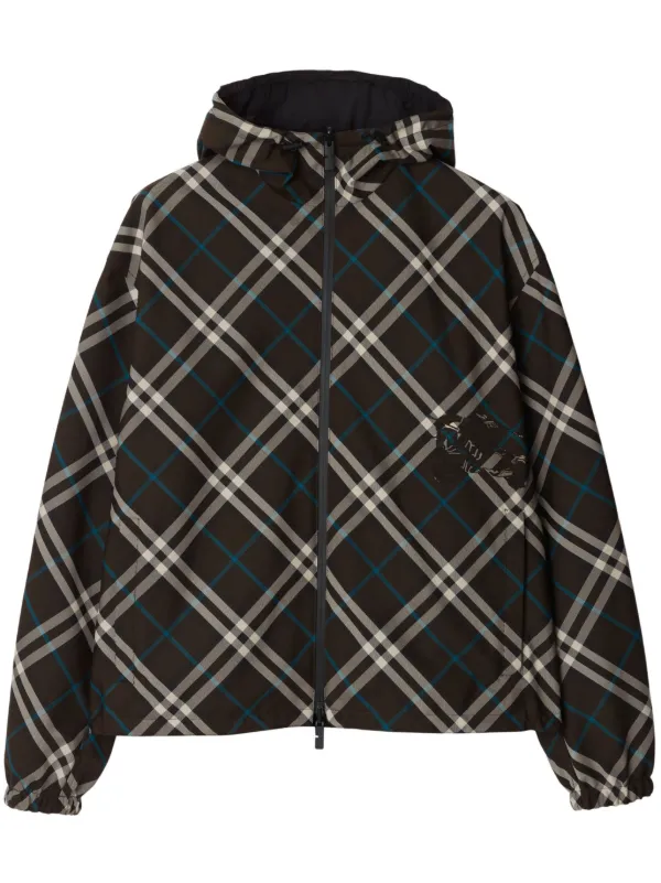 Burberry Vendbar Ternet Jakke Brun FARFETCH DK