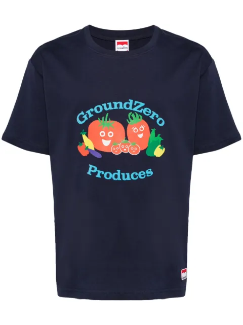 Ground Zero graphic-print cotton T-shirt