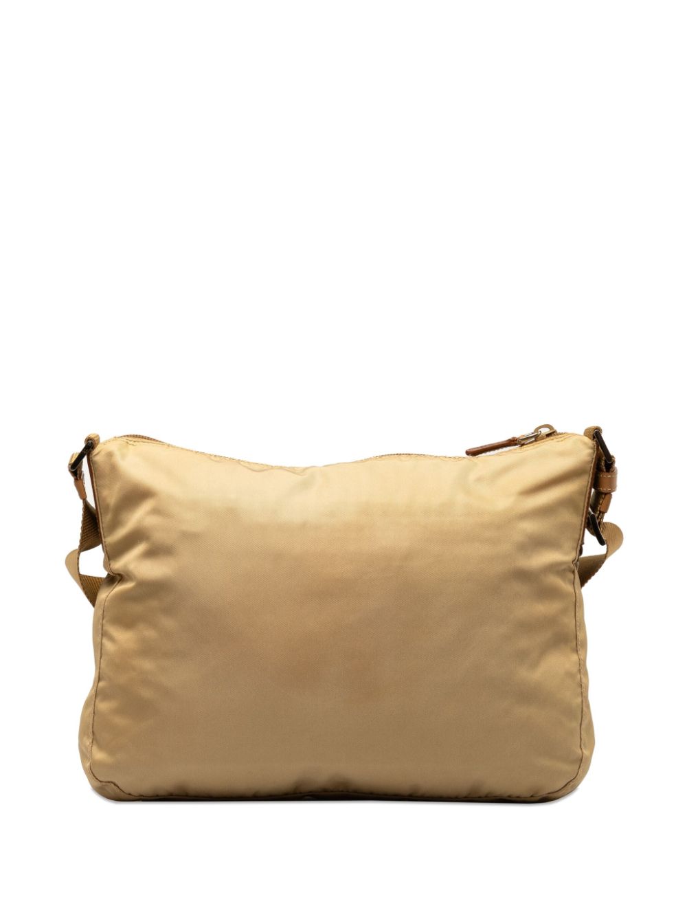 Pre-owned Prada 2013-2023 Tessuto Crossbody Bag In Brown