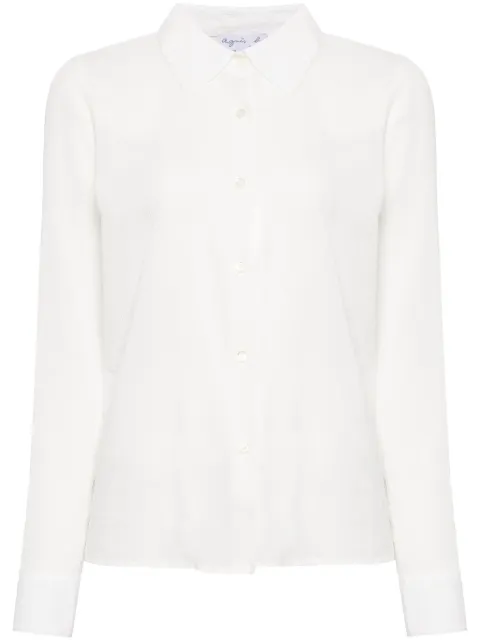 agnès b.  camisa con estampado gráfico