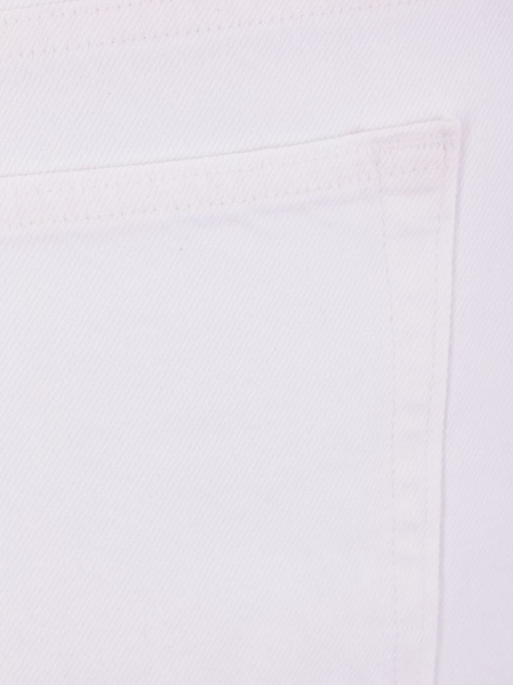 Shop 3x1 Flip Wide-leg Jeans In White