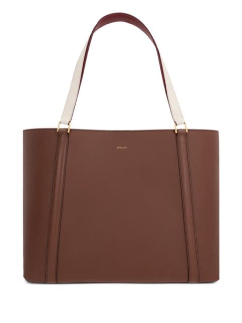 Bally Code leather tote bag