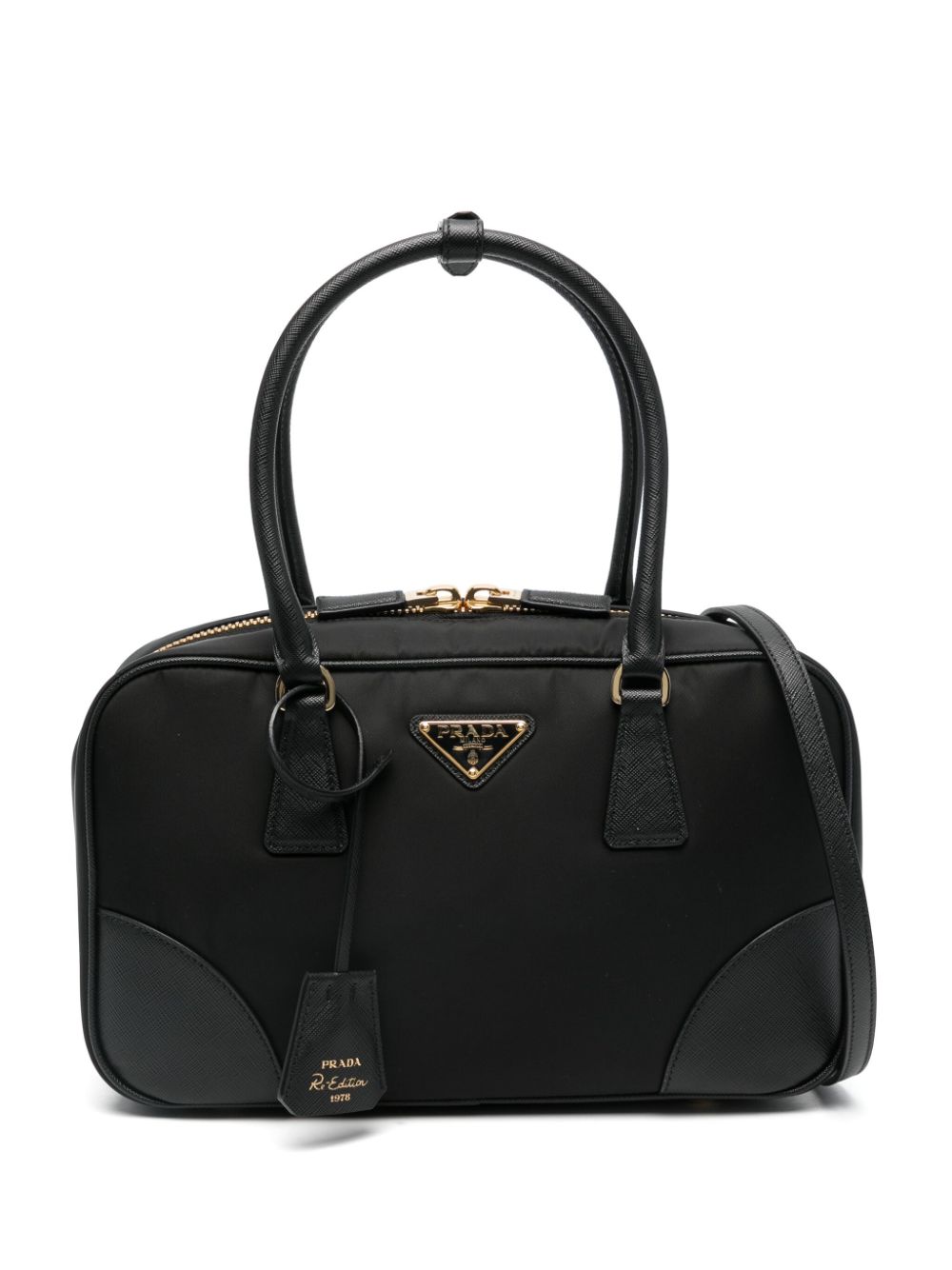 Prada Re-Edition 1978 shopper Zwart