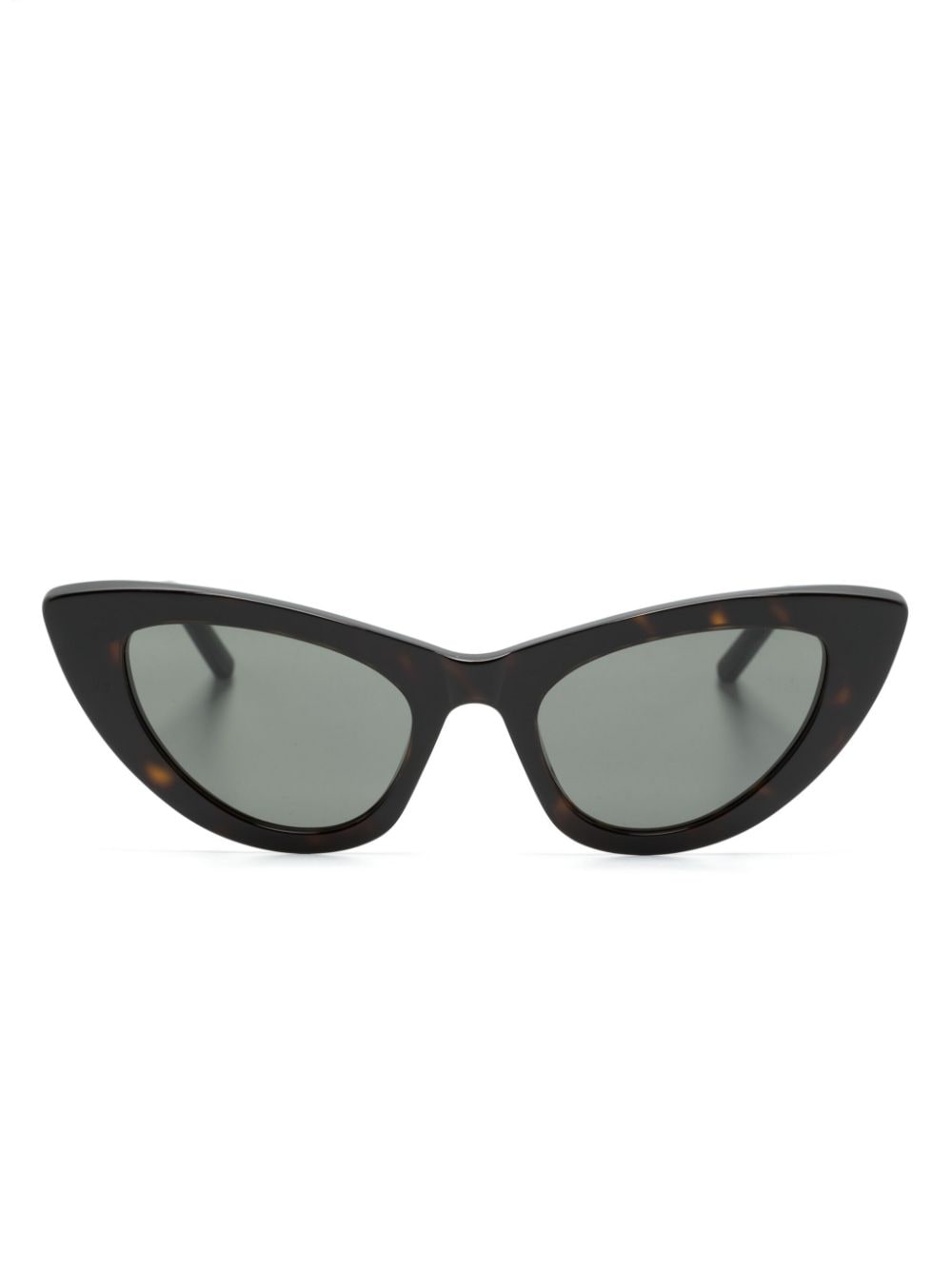 Saint Laurent Eyewear Lily zonnebril met cat-eye montuur Bruin
