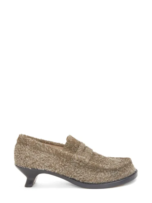 Campo loafer in brushed suede - LOEWE - Modalova
