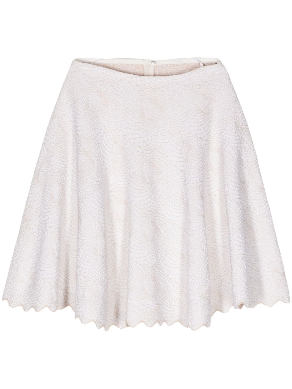 2010 3D-knit mini skirt