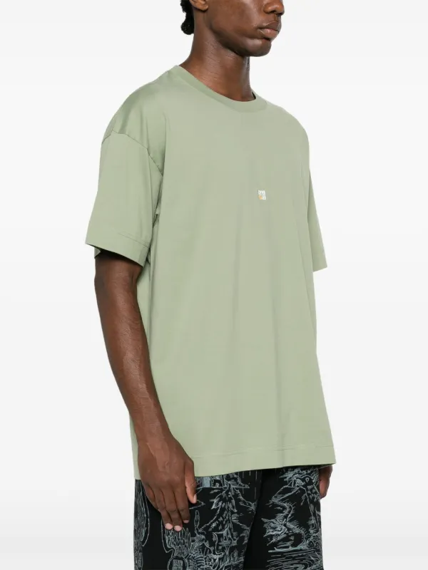 【送料&関税込】Givenchy T-shirt In Green Cotton Givenchy Cotton t-shirt | Green | FARFETCH