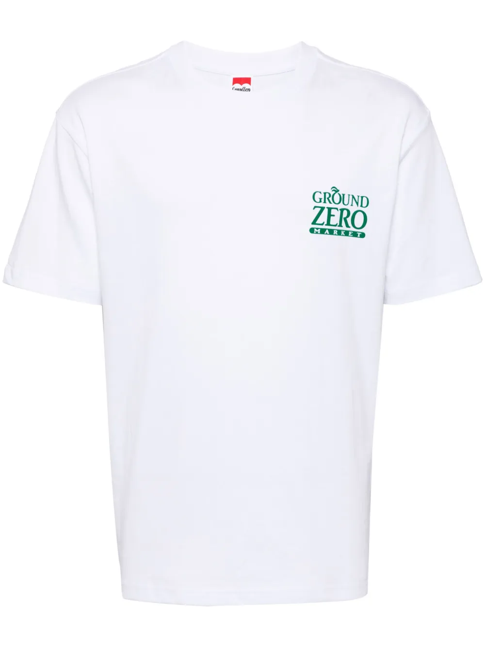 Ground Zero ロゴ Tシャツ | ホワイト | Image 1