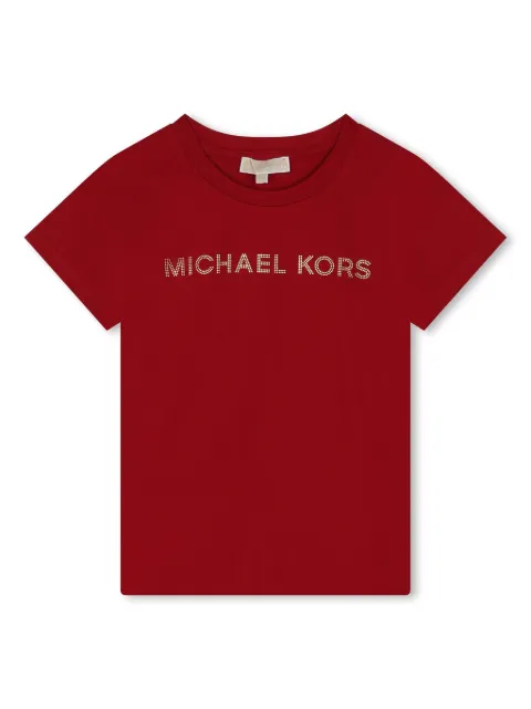 Michael Kors Kids logo-print crew-neck T-shirt
