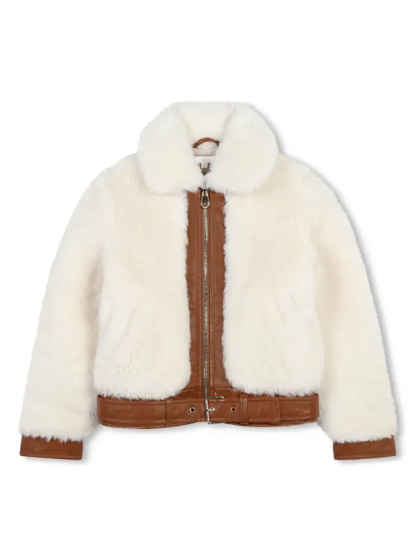 Fuzzy jacket kids best sale