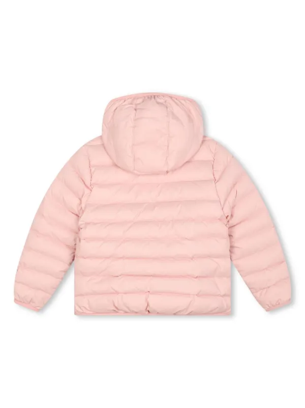 Kenzo Kids Piumino Reversibile Con Cappuccio Rosa FARFETCH IT
