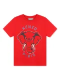 Kenzo Kids organic cotton jersey t-shirt - Red