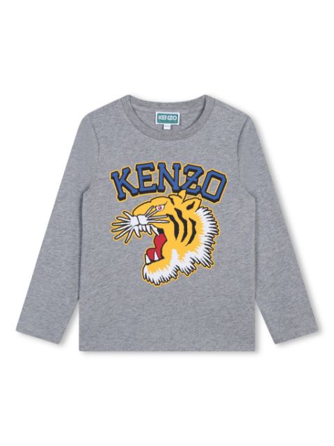 Kenzo Kids T-Shirt mit Logo-Print