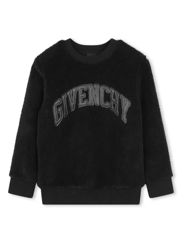 Givenchy Kids ムートンスタイル スウェットシャツ | ブラック