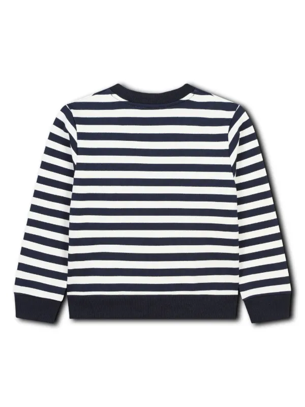 SONIA RYKIEL - SONIA RYKIEL ENFANT　リップ柄　スウェット SONIA RYKIEL ENFANT ロゴ スウェットシャツ | ブラック | FARFETCH JP