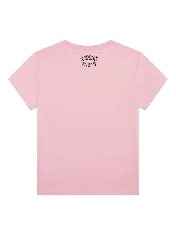 Kenzo Kids ロゴ Tシャツ | ピンク | FARFETCH JP