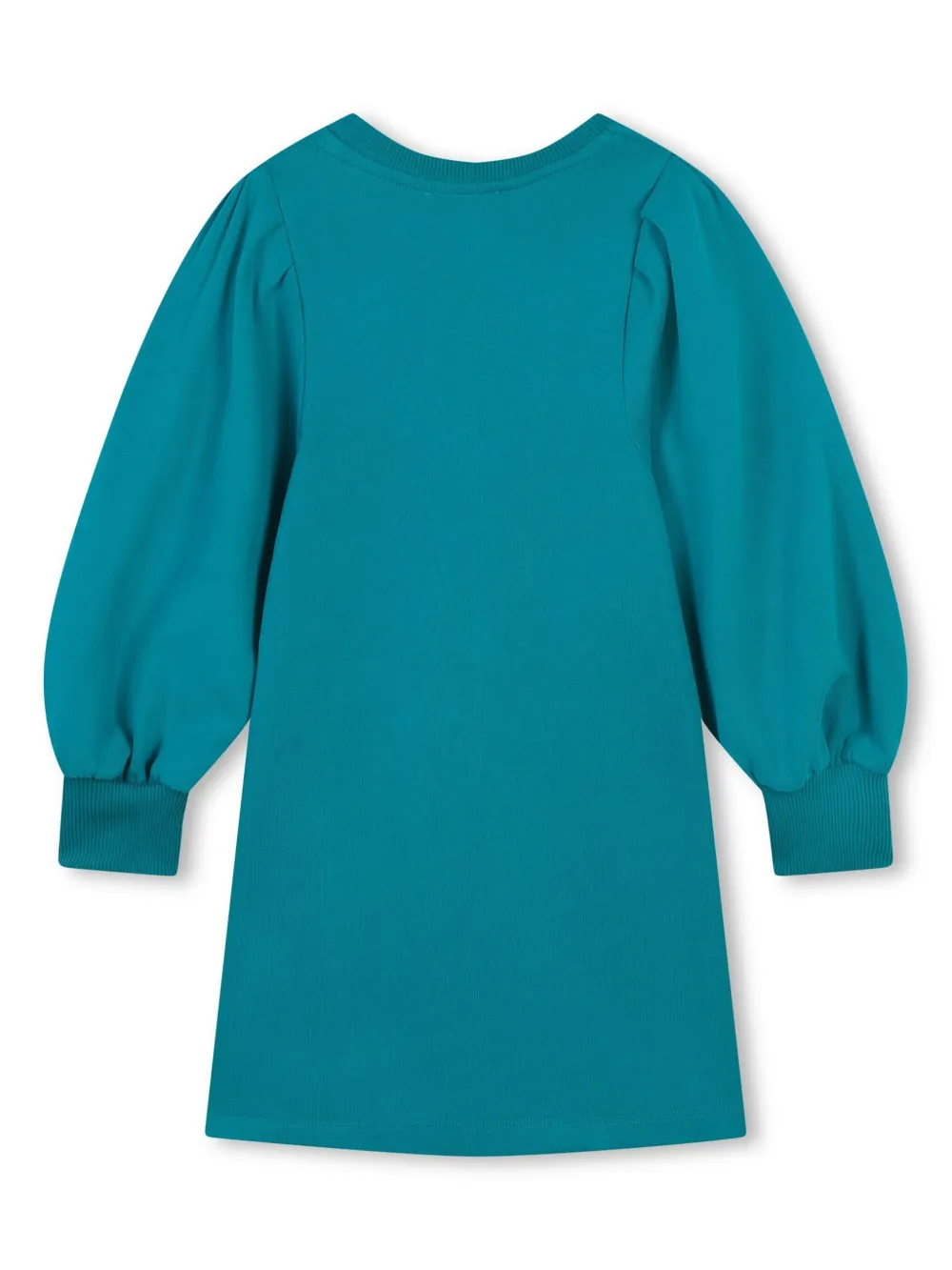 lanvinenfant Lanvin Enfant Katoenen jurk met logoprint - Blauw