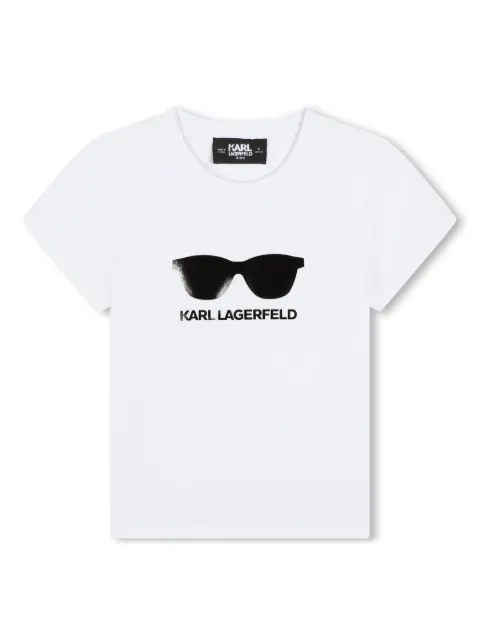 Karl Lagerfeld Kids graphic-print crew-neck T-shirt 