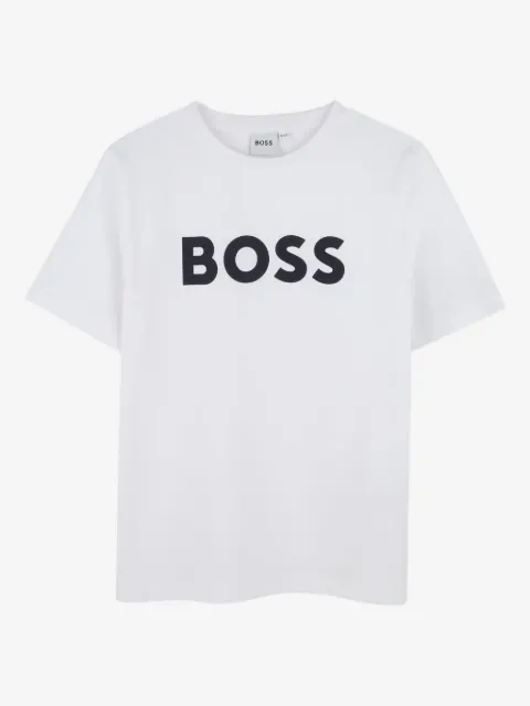 BOSS Kidswear playera con logo estampado