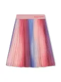 SONIA RYKIEL ENFANT gradient-effect pleated skirt - Pink