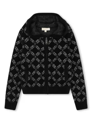 Marni Kids ロゴ カーディガン | ブラック | FARFETCH JP