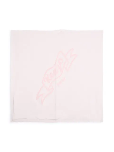 Kenzo Kids Manta com logo intarsia