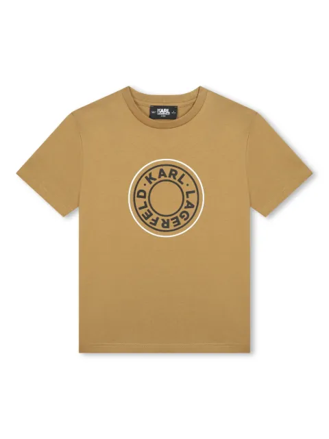 Karl Lagerfeld Kids logo-print cotton T-shirt