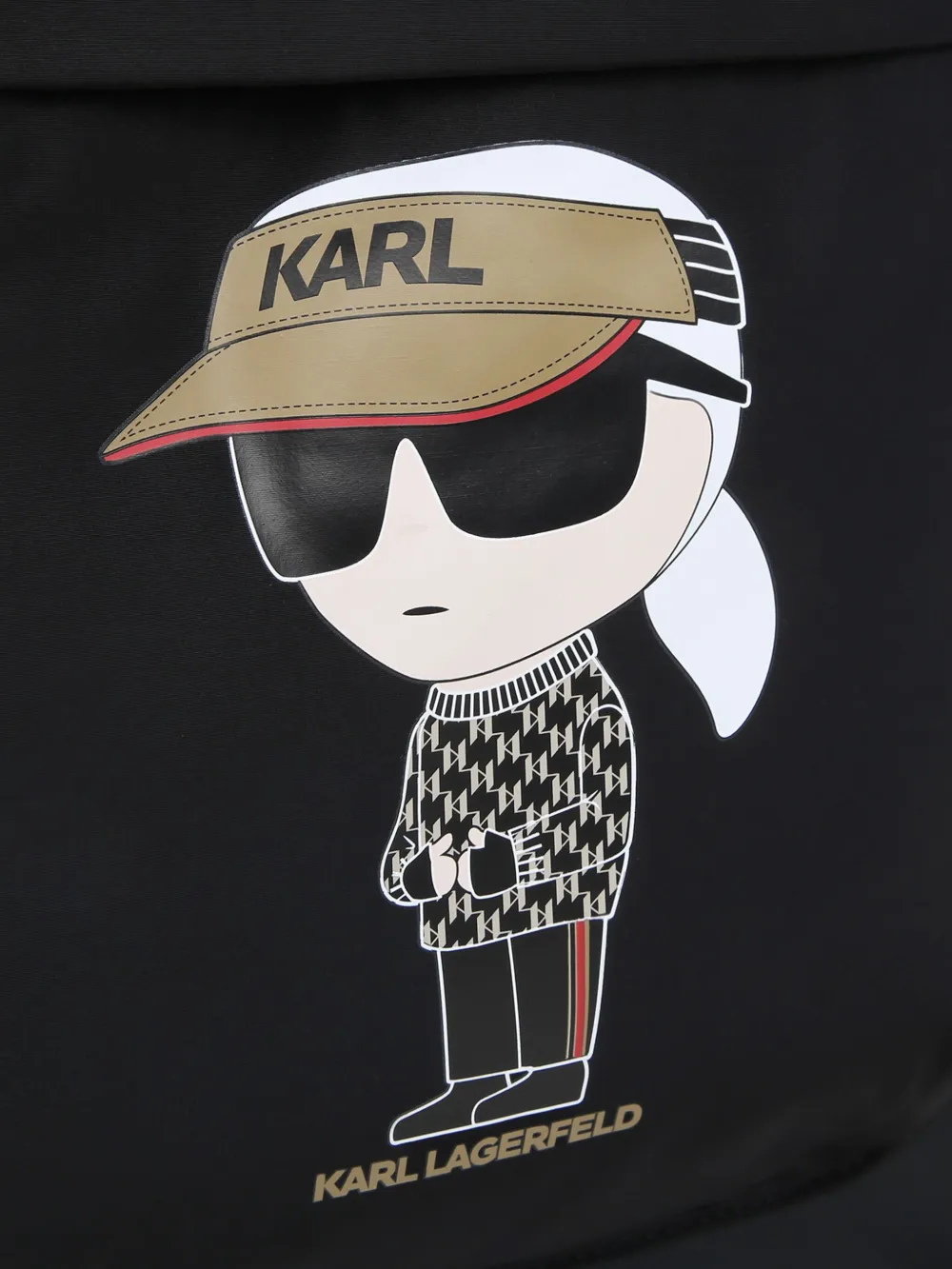 Karl Lagerfeld Kids Ikon Rucksack mit Logo | Accessoires für Jungen | Image 4