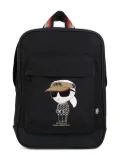 Karl Lagerfeld Kids Ikon backpack - Black