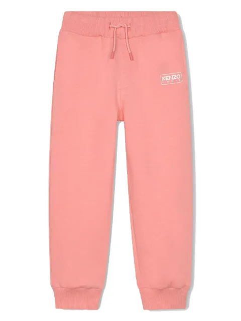 Kenzo Kids logo-print cotton track pants
