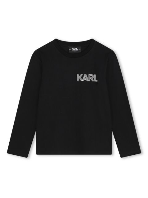 Karl Lagerfeld Kids Ikon long-sleeve T-shirt