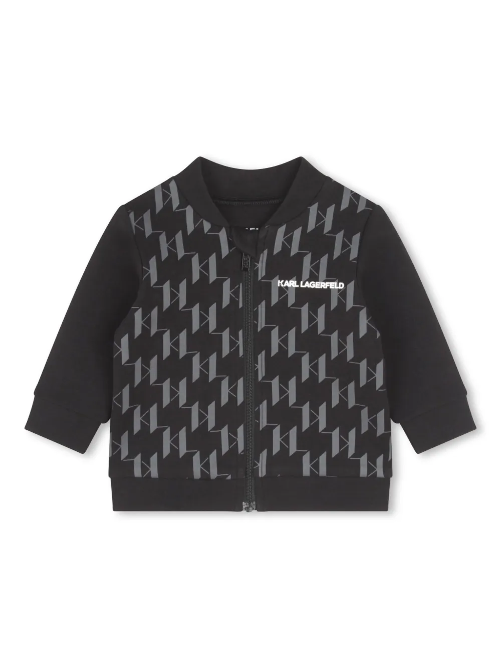 Karl Lagerfeld Kids Trainingspak met monogram Wit