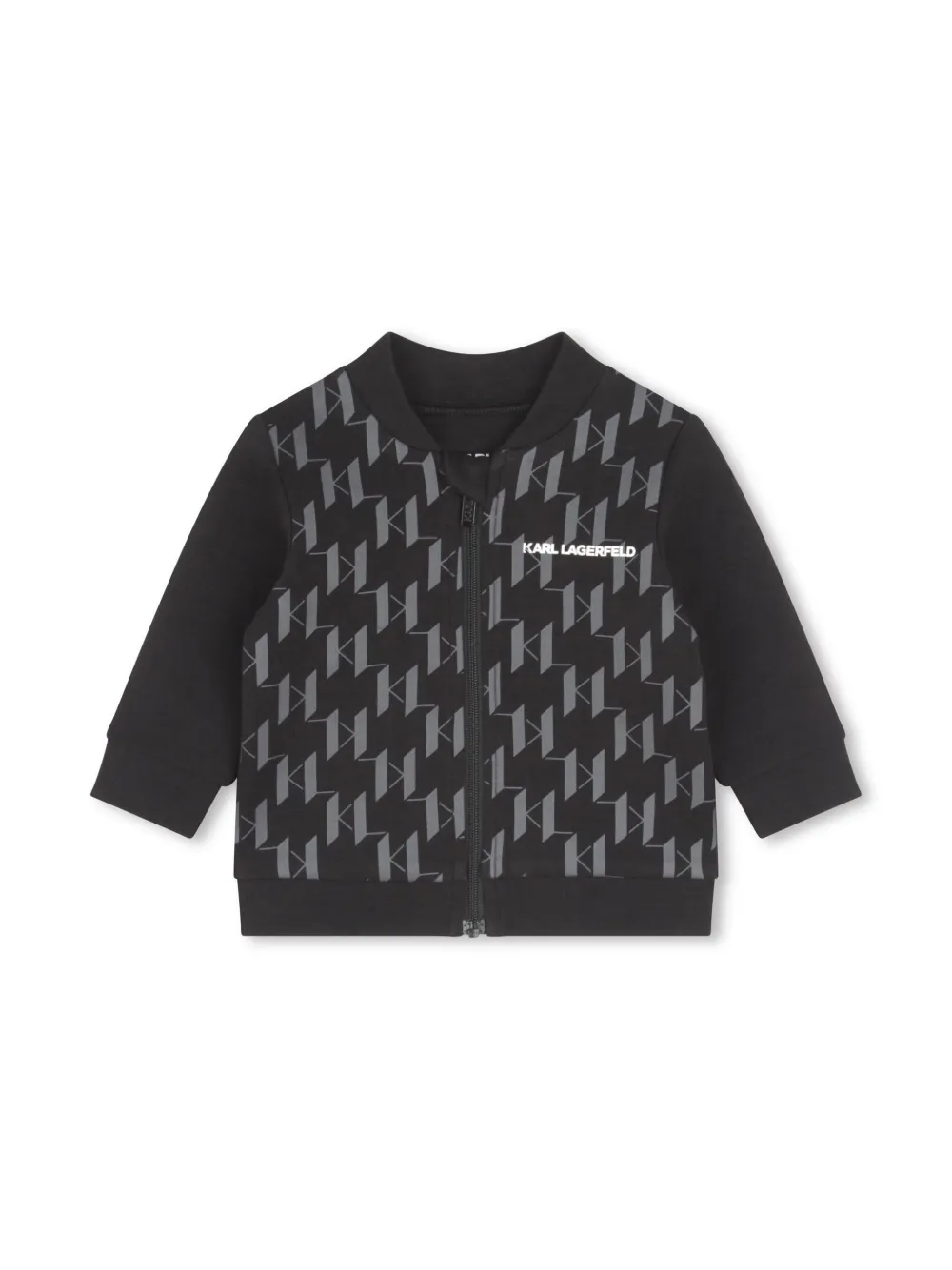  Karl Lagerfeld Kids Monogram Tracksuit Set - White 
