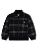 Kenzo Kids check-pattern jacket - Blue
