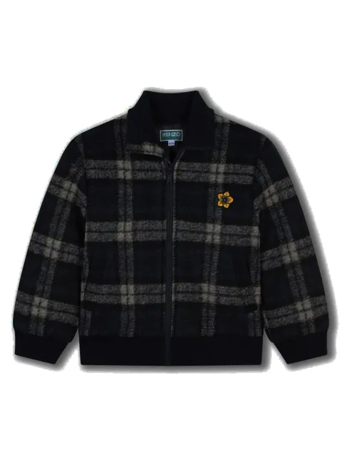 Kenzo Kids جاكيت بنقش كاروهات