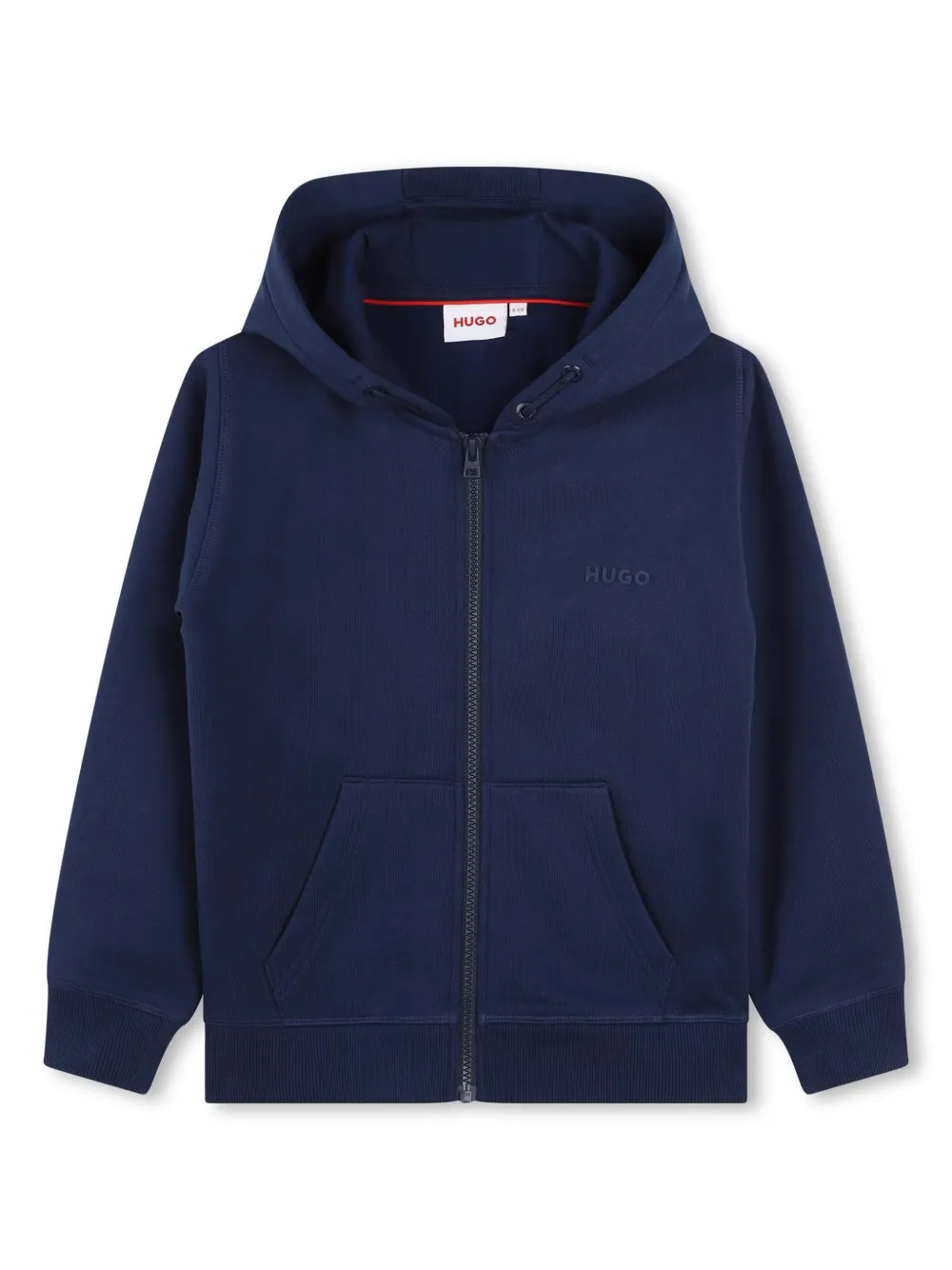 HUGO KIDS Felpa con cappuccio - Blu