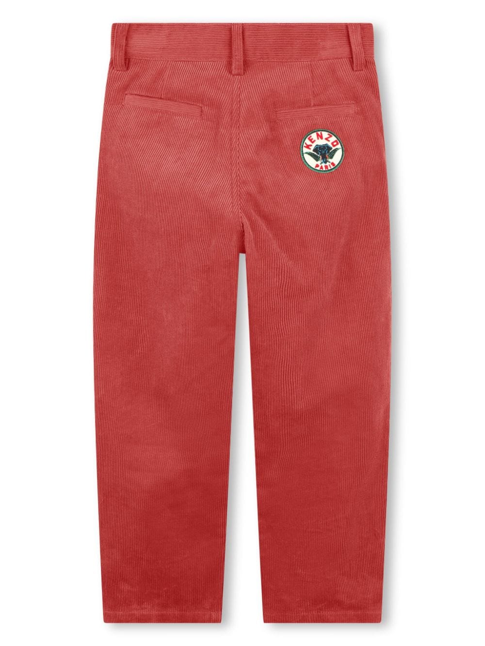 Kenzo Kids Ribfluwelen broek - Rood