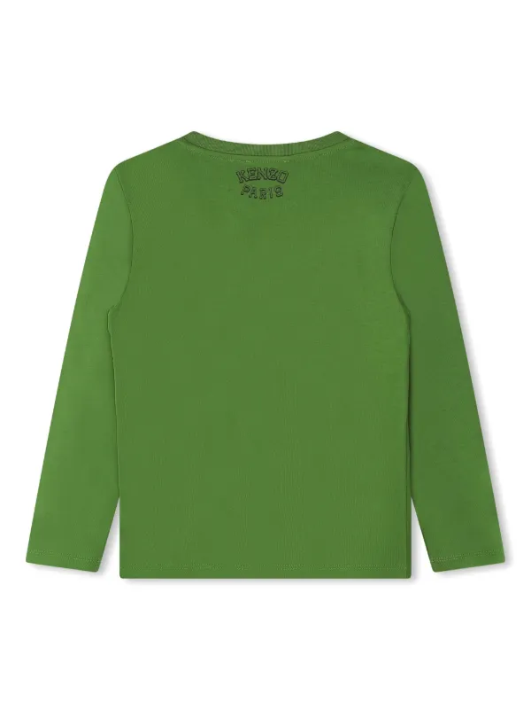 KENZO ケンゾー Tシャツ・カットソー 緑 L 2021025E0006 グリーン（緑）系 KENZO(ケンゾー) Tシャツ・カットソー