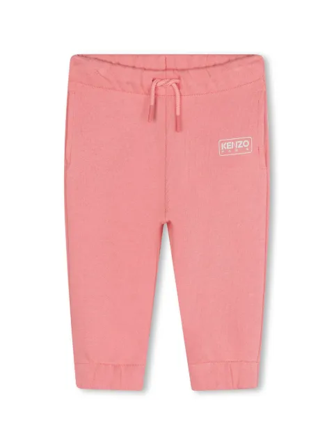 Kenzo Kids logo-print cotton tracksuit set