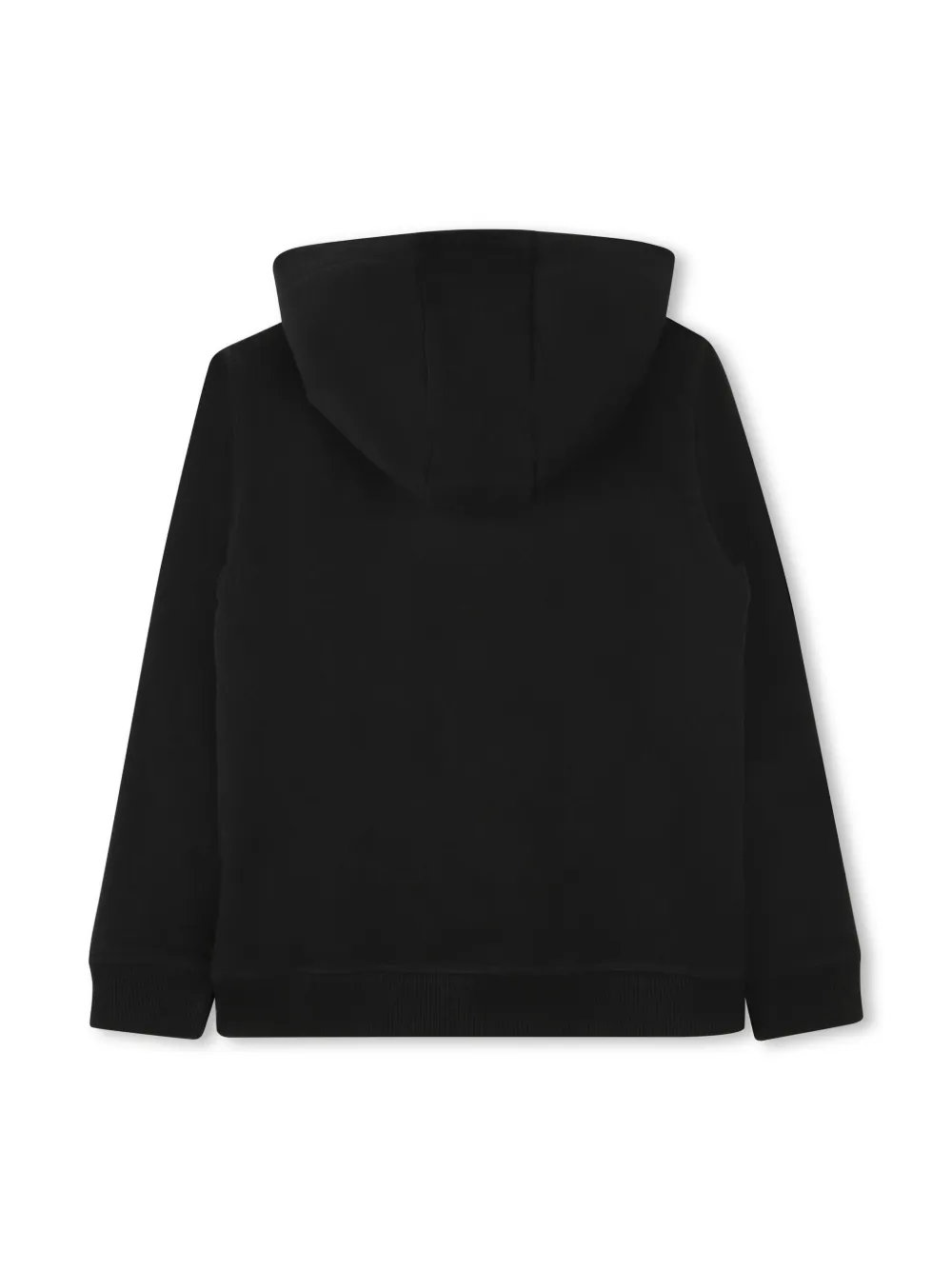 HUGO KIDS Hoodie met logoprint - Zwart